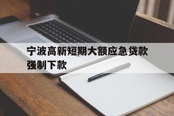 宁波高新短期大额应急贷款强制下款