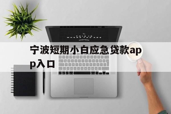 宁波短期小白应急贷款app入口