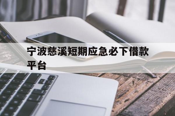 宁波慈溪短期应急必下借款平台