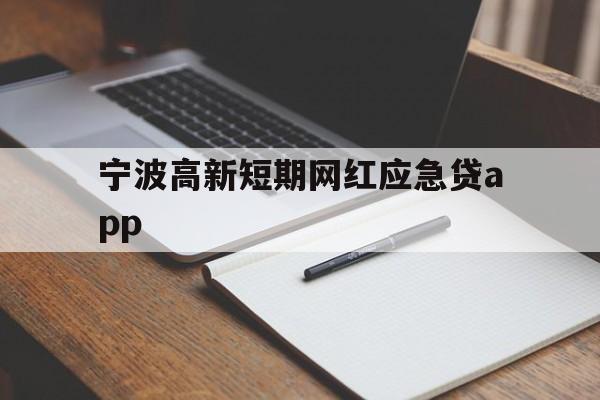 宁波高新短期网红应急贷app