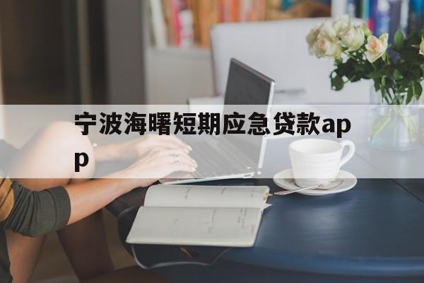 宁波海曙短期应急贷款app