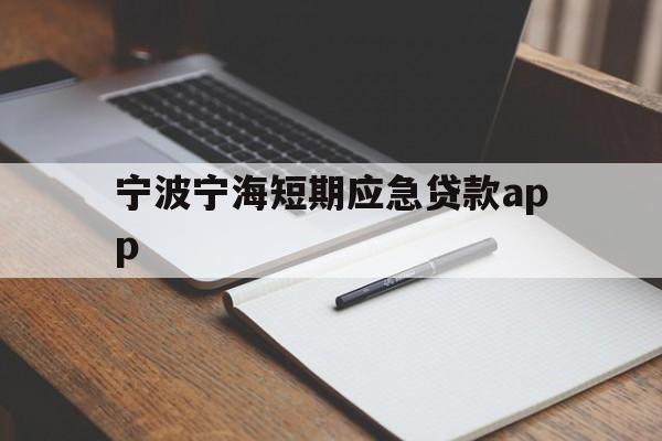 宁波宁海短期应急贷款app