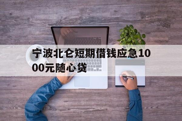 宁波北仑短期借钱应急1000元随心贷