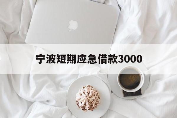 宁波短期应急借款3000