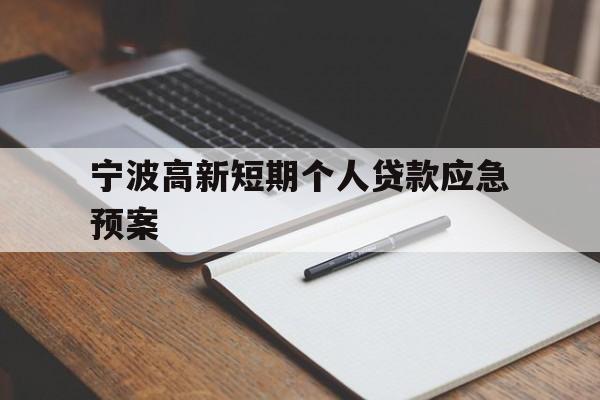 宁波高新短期个人贷款应急预案