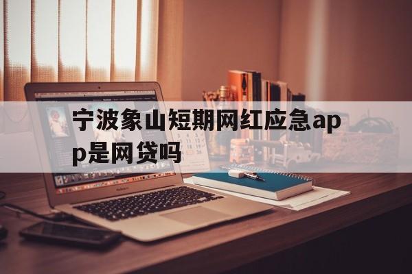 宁波象山短期网红应急app是网贷吗