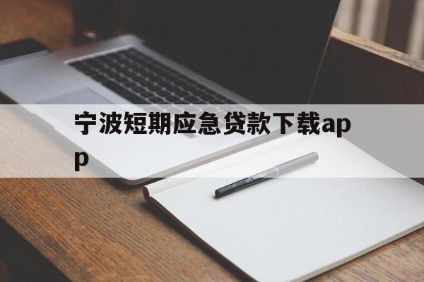 宁波短期应急贷款下载app