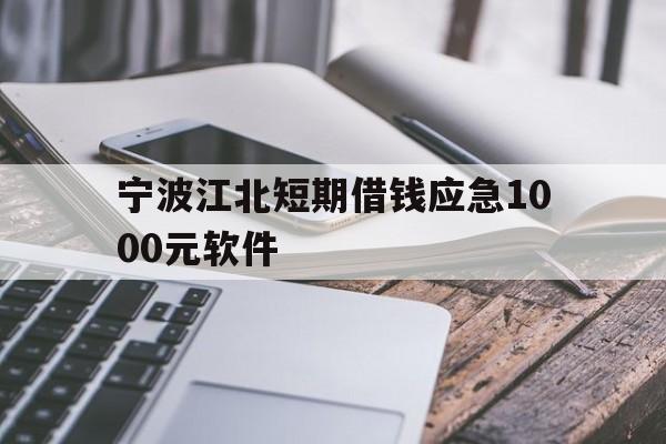 宁波江北短期借钱应急1000元软件